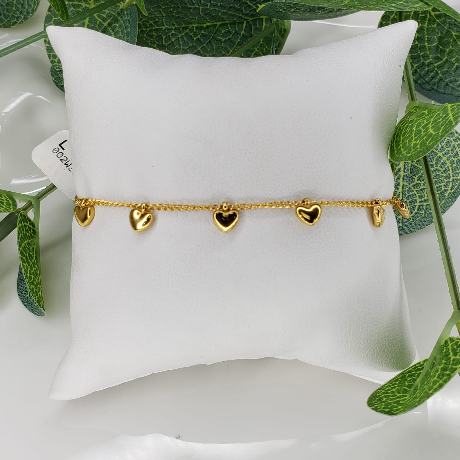 TOBILLERAS DIJES COLGANTES CORAZON, ESTRELLA CRUZ ACERO INOXIDABLE