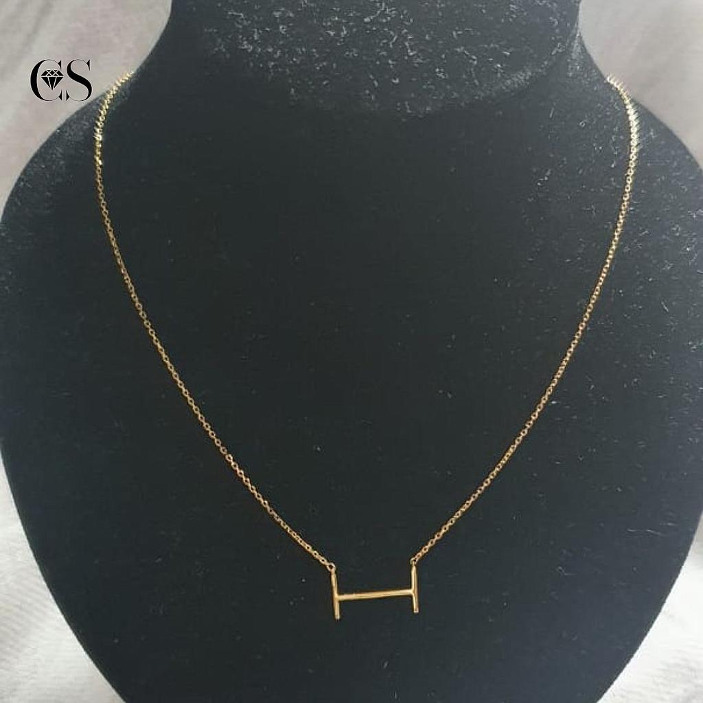 Gargantilla /laminado de oro 18k