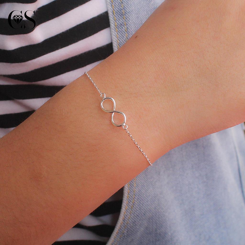 Pulsera de plata infinito plata 925