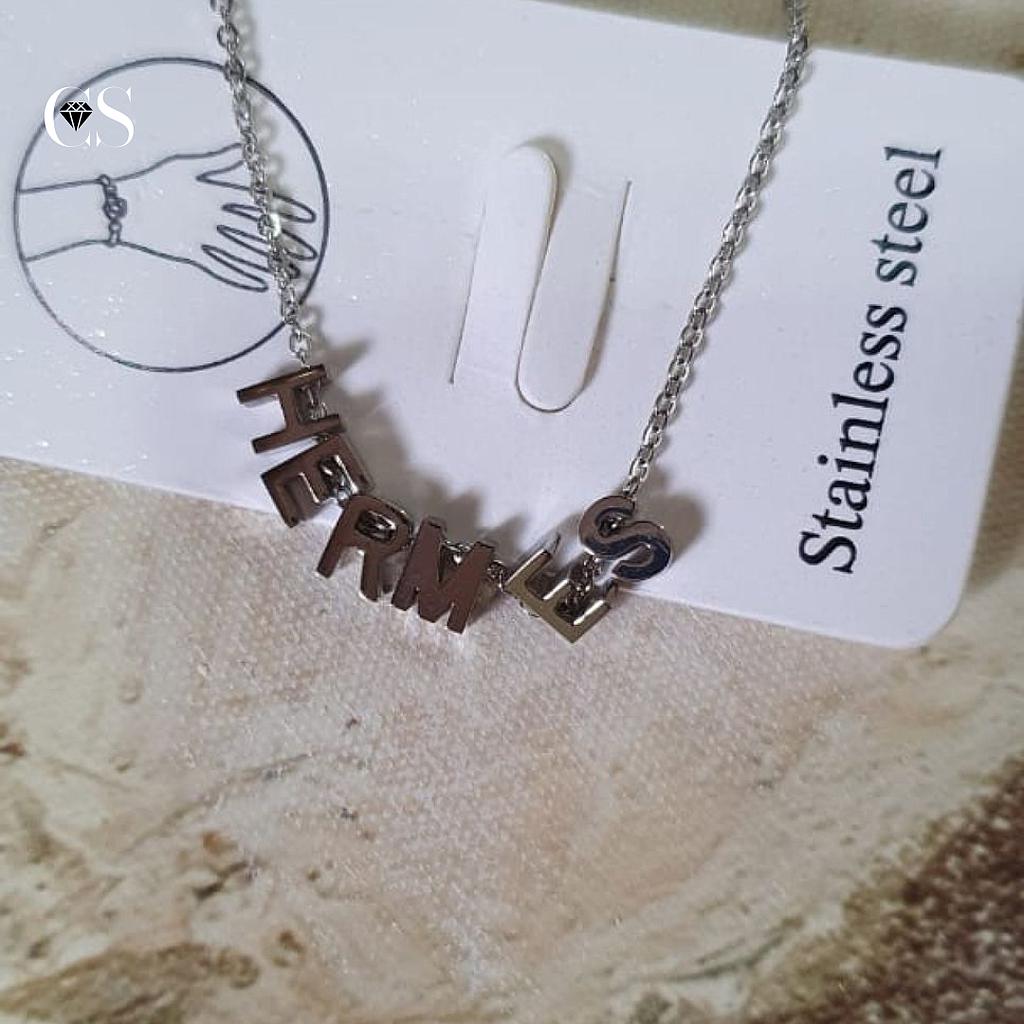 Pulsera Hermes silver Acero inoxidable