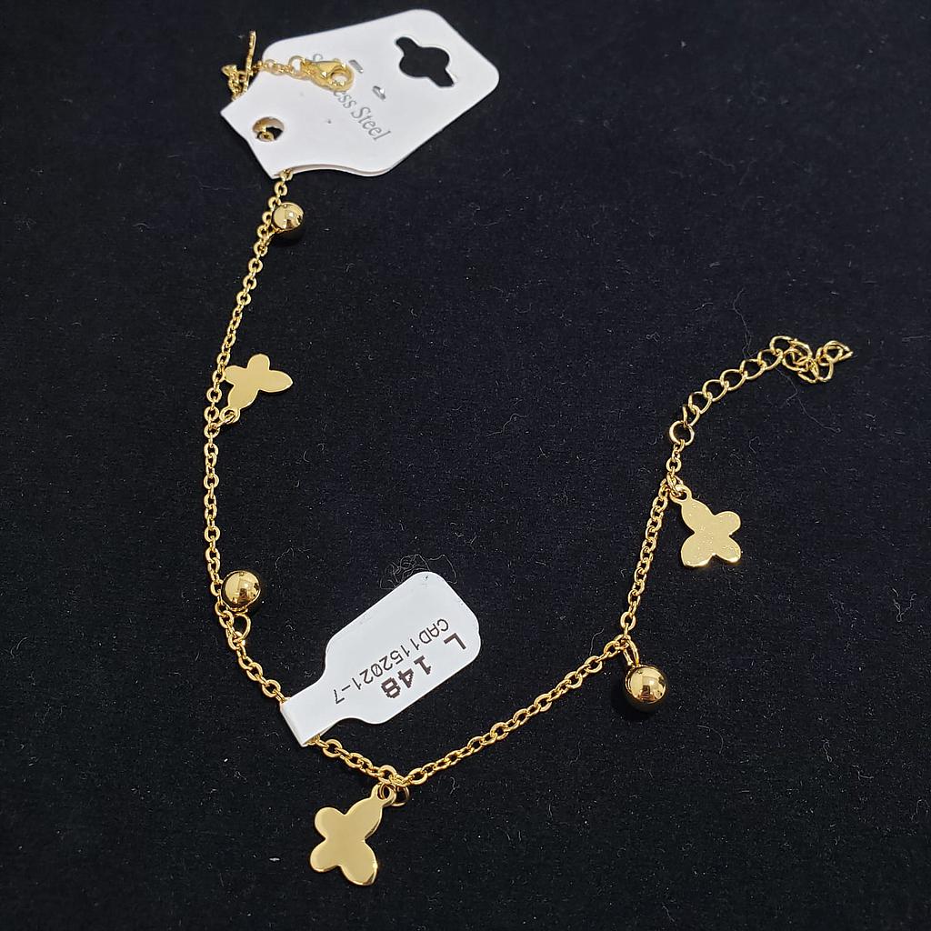 Tobillera Gold mariposa