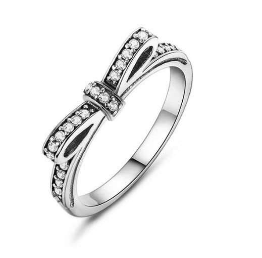 ANILLO LISTON PANDORA PLATA 925