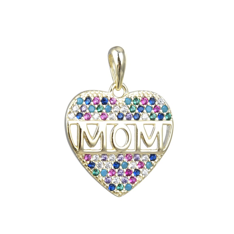 DIJE DE CORAZÓN MOM