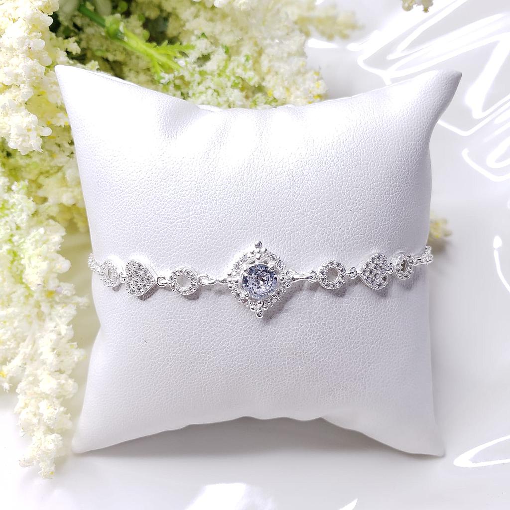 PULSERA CIRCONIO PLATA 925