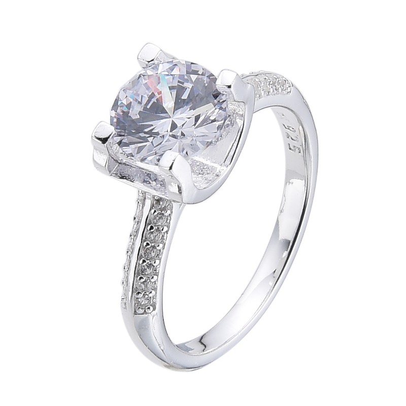 ANILLO, SORTIJA, SOLITARIO, COMPROMISO